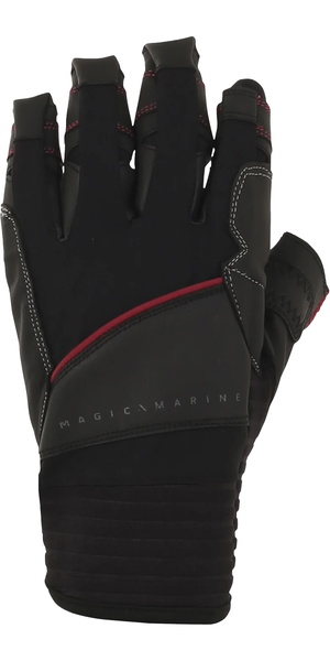 Magic Marine Junior Racing Gloves Full Flexiable Gloves MM041009 - Black